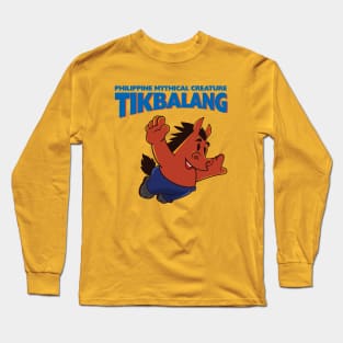 Philippine Mythical Creature Tikbalang Long Sleeve T-Shirt